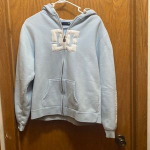 DC zip up sweatshirt